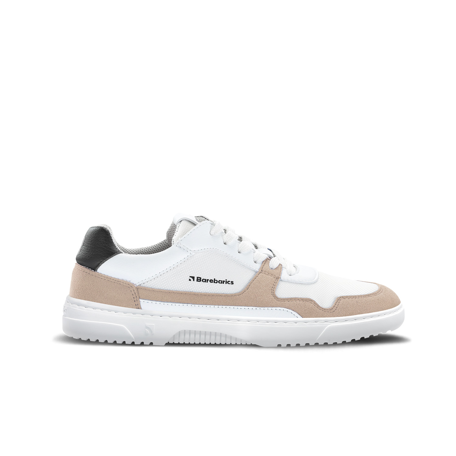 Barefoot Sneakers Barebarics - Zing - White & Beige