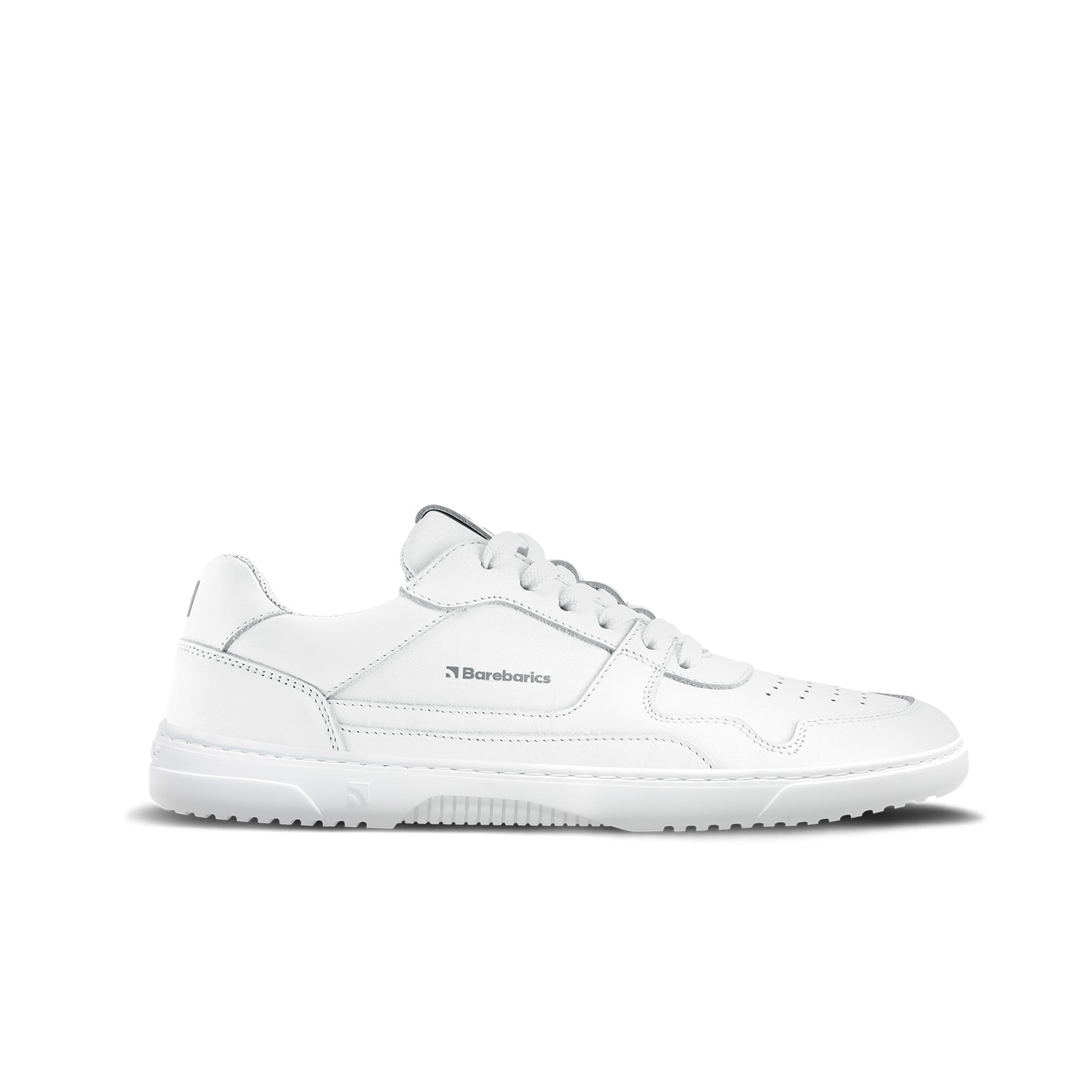 Barefoot Sneakers Barebarics Zing - All White - Leather