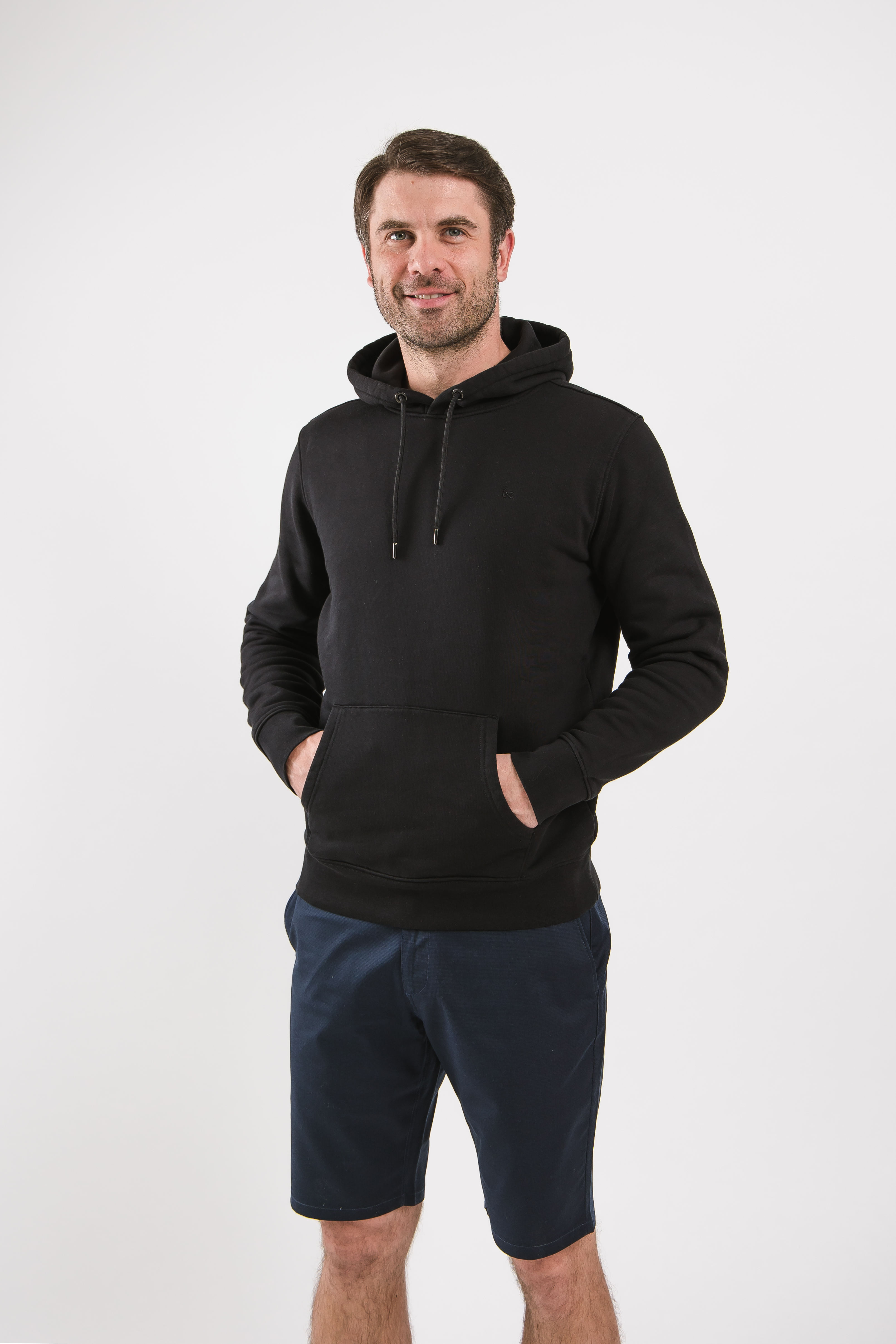 Sudadera de hombre con capucha Be Lenka Essentials - Black.