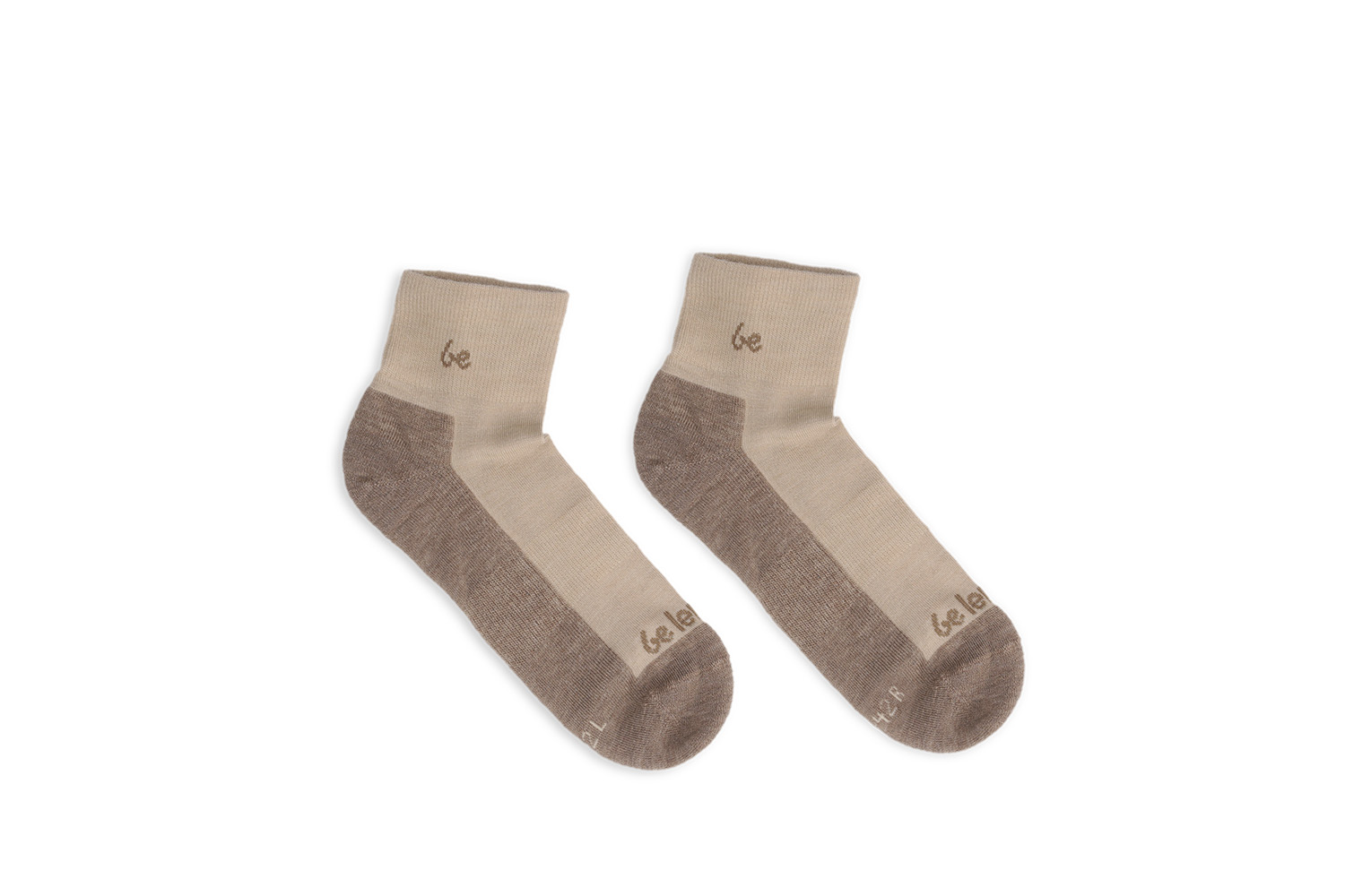 Barefoot calcetines Be Lenka - Crew - Merino Wool – Beige