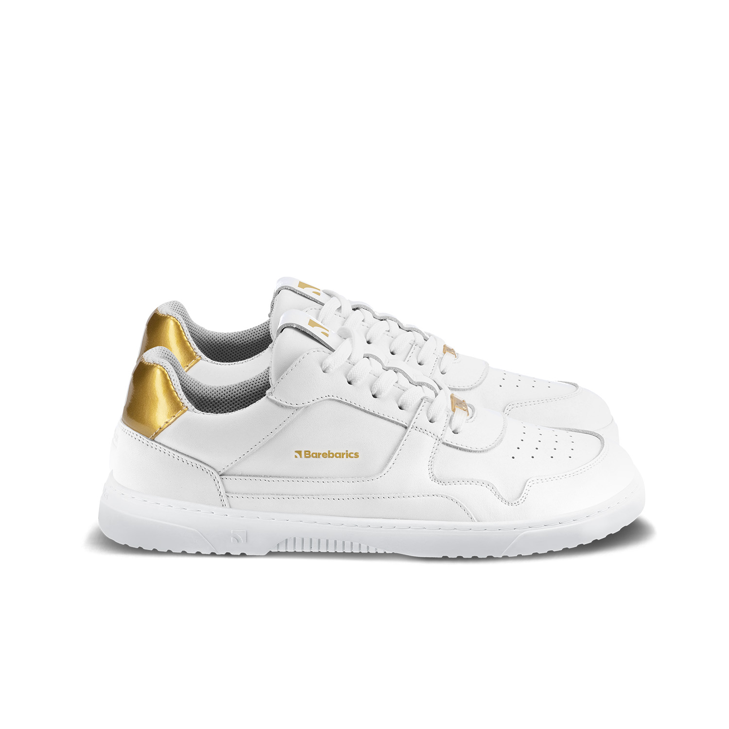 Barefoot Sneakers Barebarics Zing - White & Gold - Leather.
Forma anatómica - La zapatilla respeta la forma del pie.
Más información
calzado de callediseño urbano modernodiseñado y hecho a mano en la Unión Europea con el uso de materiales sostenibles localesexcelente durabilidad y solidez del color de los materialesTecnología Dermodry Coolmax® para la eliminación continua de la humedaddisponibles en tallas: 36 - 47 (según medida europea)