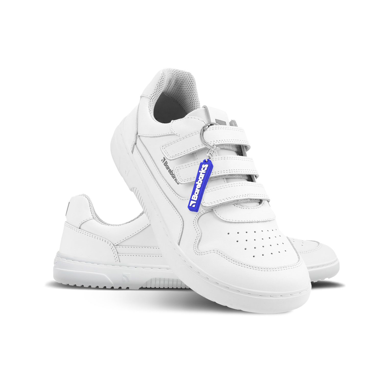 Barefoot Sneakers Barebarics Zing Velcro - All White - Leather.
Forma anatómica - El calzado respeta la forma de los pies.
Más información:
calzado de callediseño urbano modernodiseñado y hecho a mano en la Unión Europeaexcelente durabilidad y estabilidad del color de los materialesdisponible en tallas: 36 - 47 (según la medida europea)