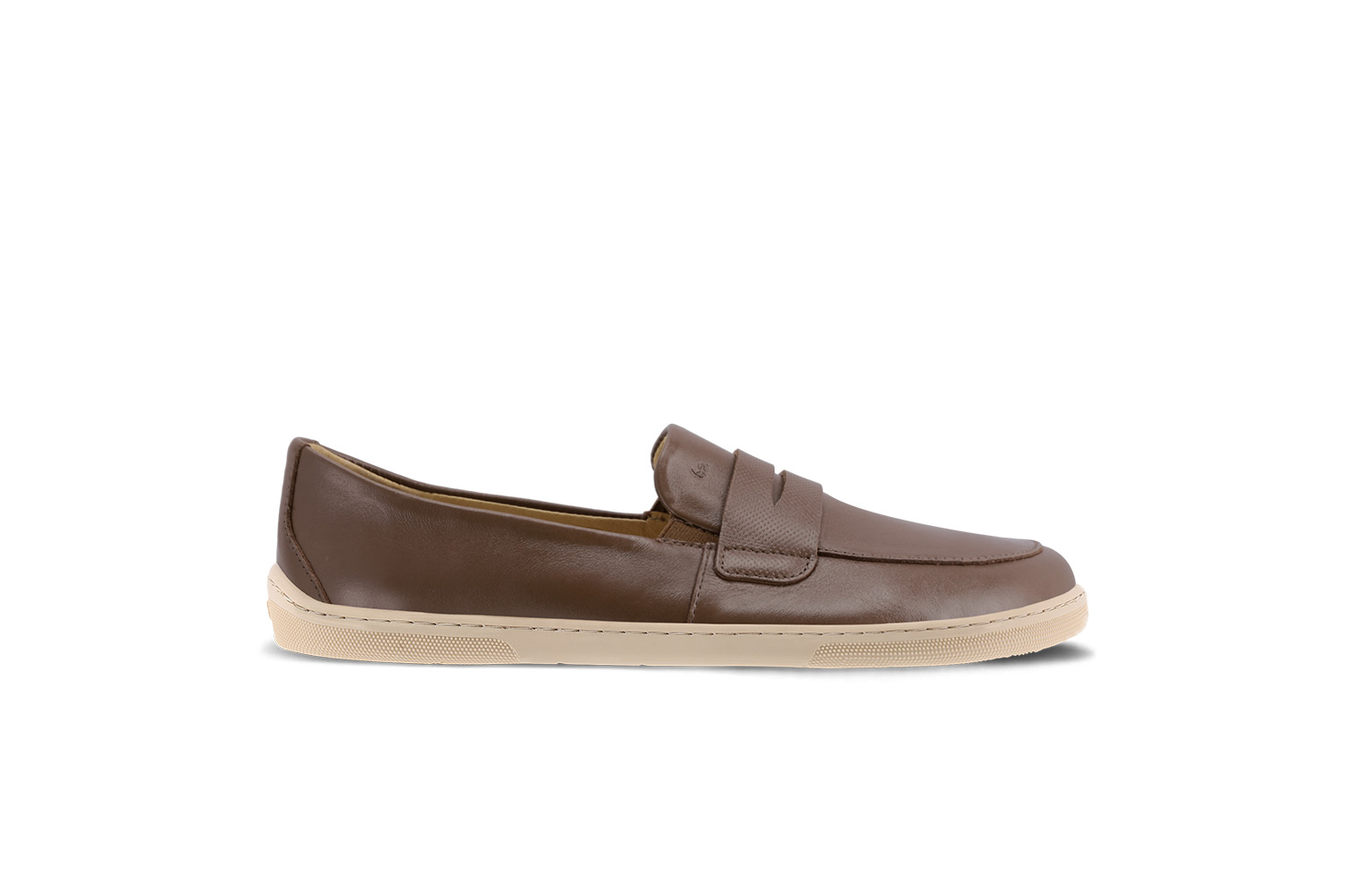 Barefoot Mocasines Be Lenka Buena - Dark Brown & Beige