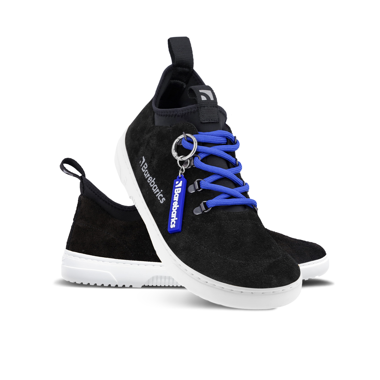 Barefoot Sneakers Barebarics Bronx - Black.
Las zapatillas Barebarics se fabrican mediante procesos que minimizan el impacto en el medio ambiente.
  La parte superior está hecha de cuero y textil  El forro está hecho de lycra y microfibra  La suela está hecha de goma sintética suave con alta resistencia al desgaste.



Atributos del calzado “barefoot”
    Forma anatómica - La zapatilla respeta la forma del pie.

Más información
calzado de callediseño urbano modernodiseñado y hecho a mano en la Unión Europea con el uso de materiales sostenibles localesexcelente durabilidad y solidez del color de los materialesdisponibles en tallas: 36 - 47 (según medida europea)