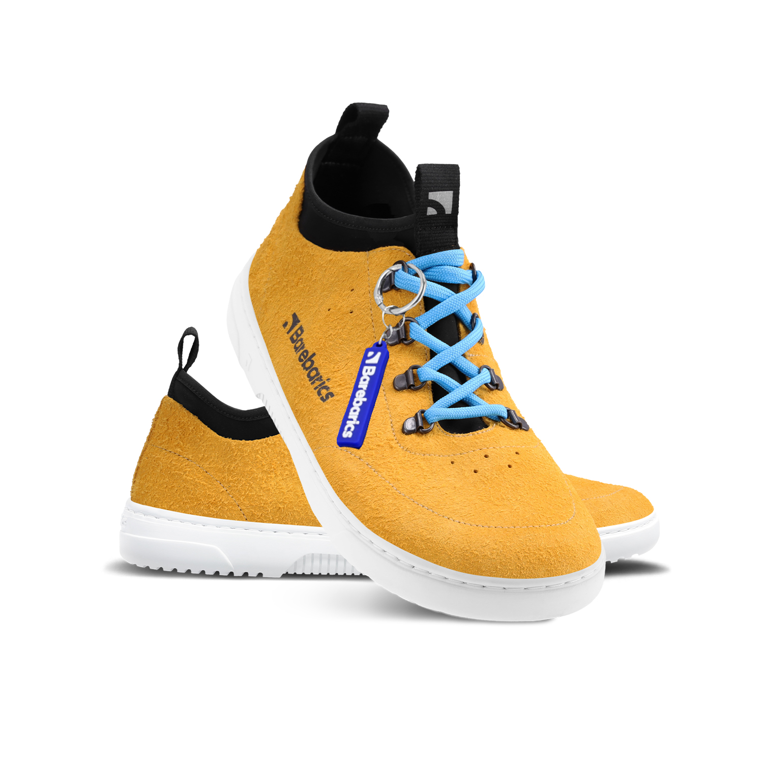 Barefoot Sneakers Barebarics Bronx - Mustard.
Las zapatillas Barebarics se fabrican mediante procesos que minimizan el impacto en el medio ambiente.
  La parte superior está hecha de cuero y textil  El forro está hecho de lycra y microfibra  La suela está hecha de goma sintética suave con alta resistencia al desgaste.



Atributos del calzado “barefoot”
    Forma anatómica - La zapatilla respeta la forma del pie.

Más información
calzado de callediseño urbano modernodiseñado y hecho a mano en la Unión Europea con el uso de materiales sostenibles localesexcelente durabilidad y solidez del color de los materialesdisponibles en tallas: 36 - 47 (según medida europea)