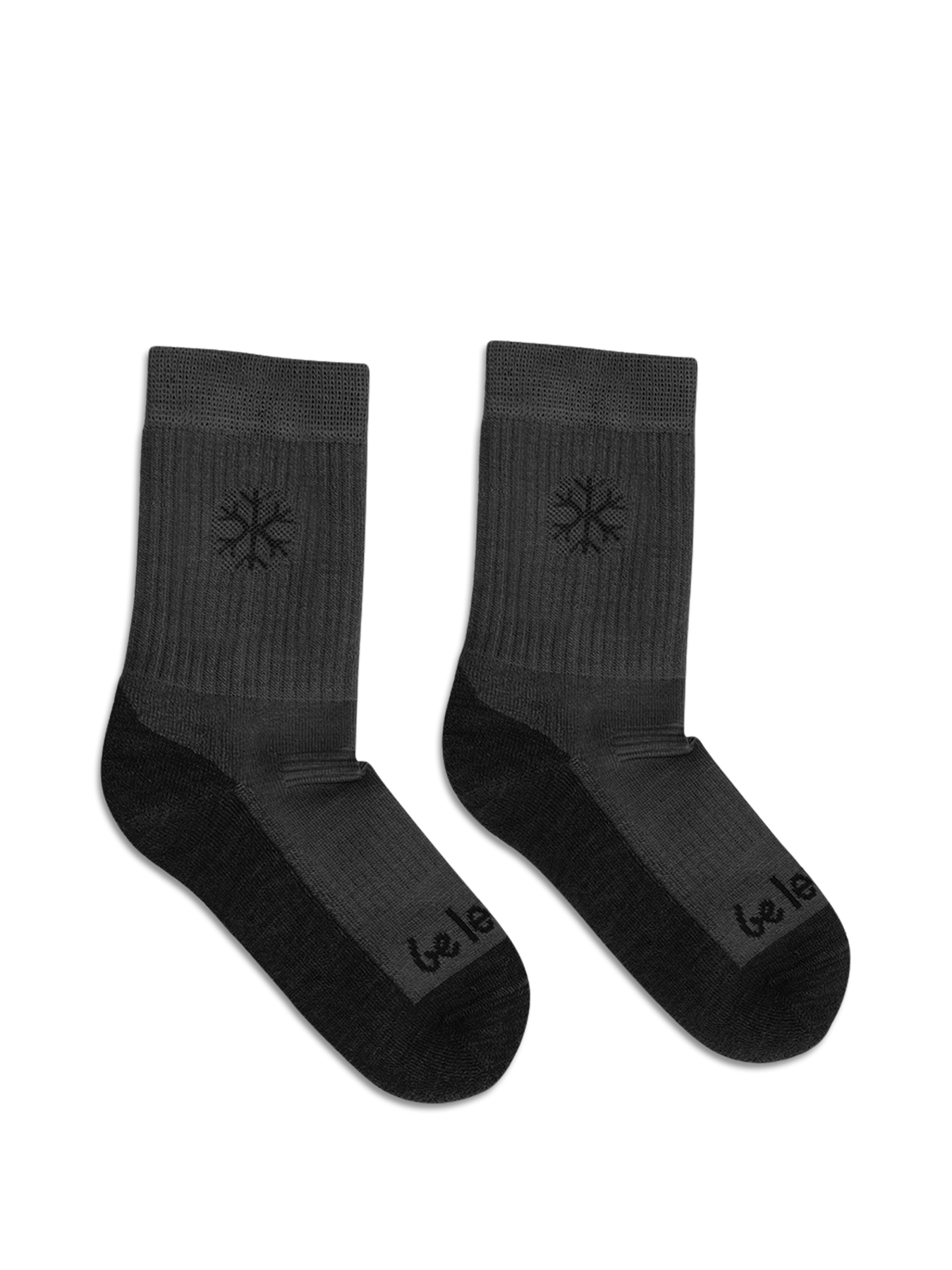 Barefoot calcetines de niños Be Lenka Kids - Crew - Merino Wool - Grey