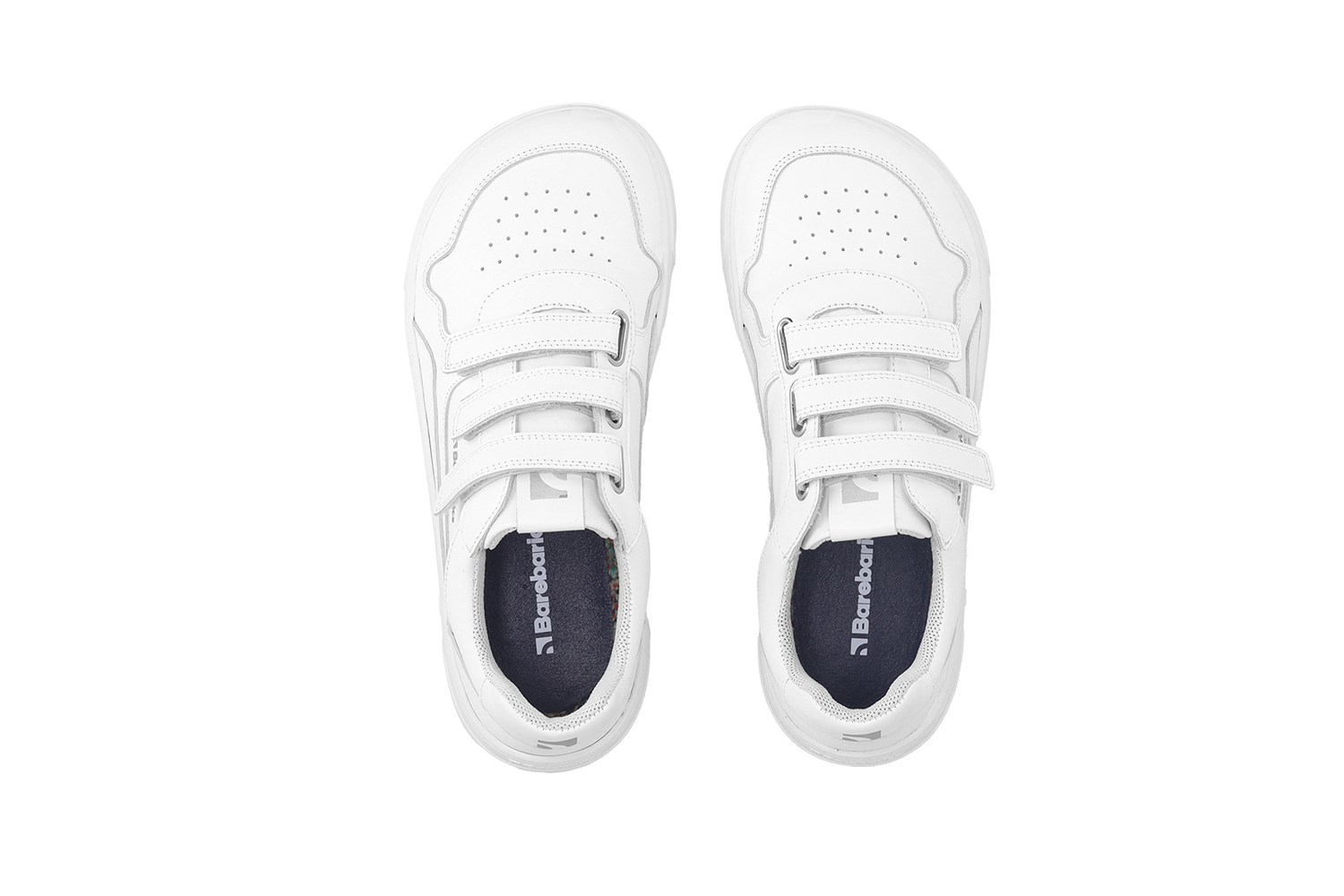 Barefoot Sneakers Barebarics Zing Velcro - All White - Leather.
Forma anatómica - El calzado respeta la forma de los pies.
Más información:
calzado de callediseño urbano modernodiseñado y hecho a mano en la Unión Europeaexcelente durabilidad y estabilidad del color de los materialesdisponible en tallas: 36 - 47 (según la medida europea)