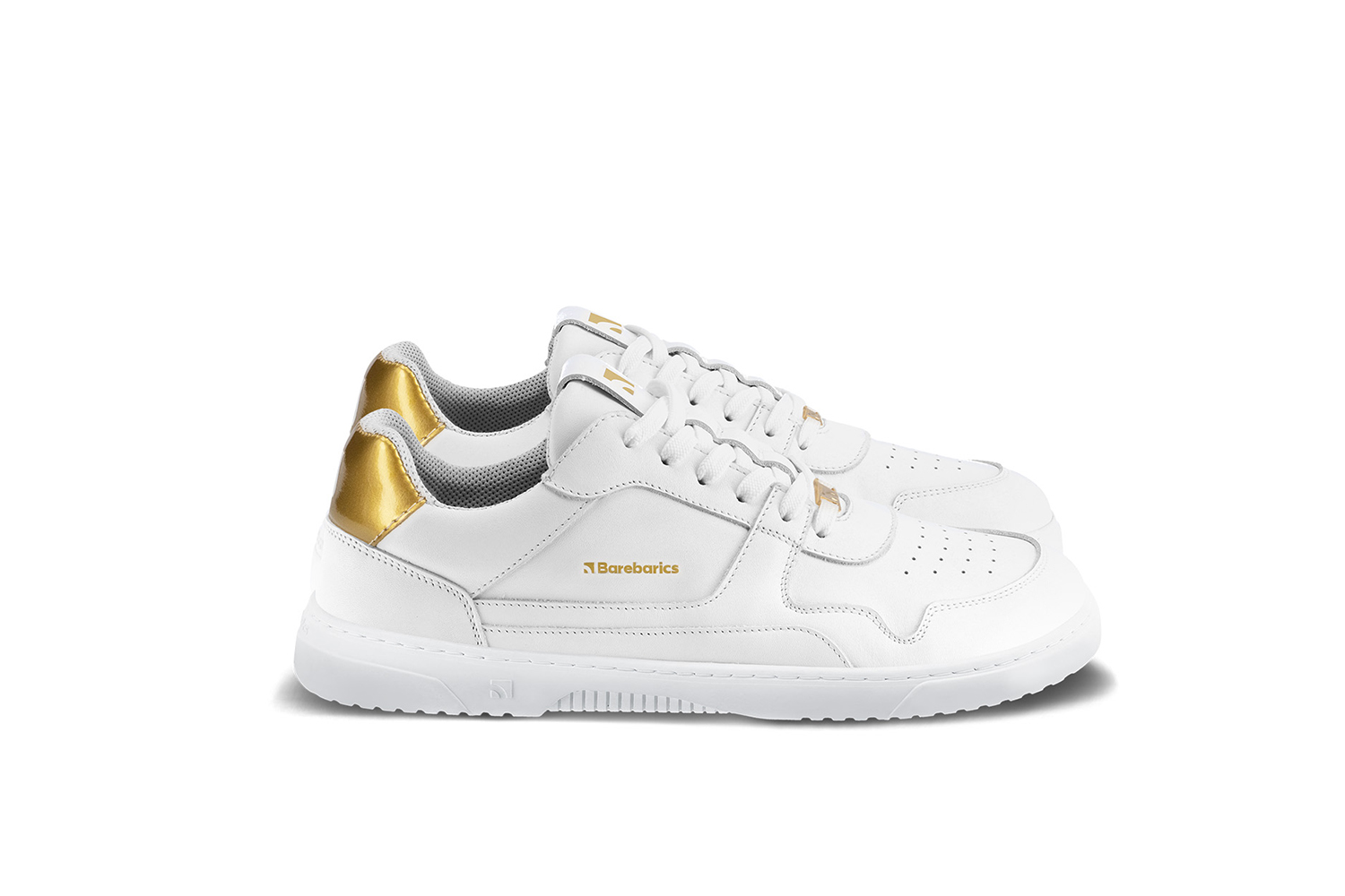 Barefoot Sneakers Barebarics Zing - White & Gold - Leather.
Forma anatómica - La zapatilla respeta la forma del pie.
Más información
calzado de callediseño urbano modernodiseñado y hecho a mano en la Unión Europea con el uso de materiales sostenibles localesexcelente durabilidad y solidez del color de los materialesTecnología Dermodry Coolmax® para la eliminación continua de la humedaddisponibles en tallas: 36 - 47 (según medida europea)