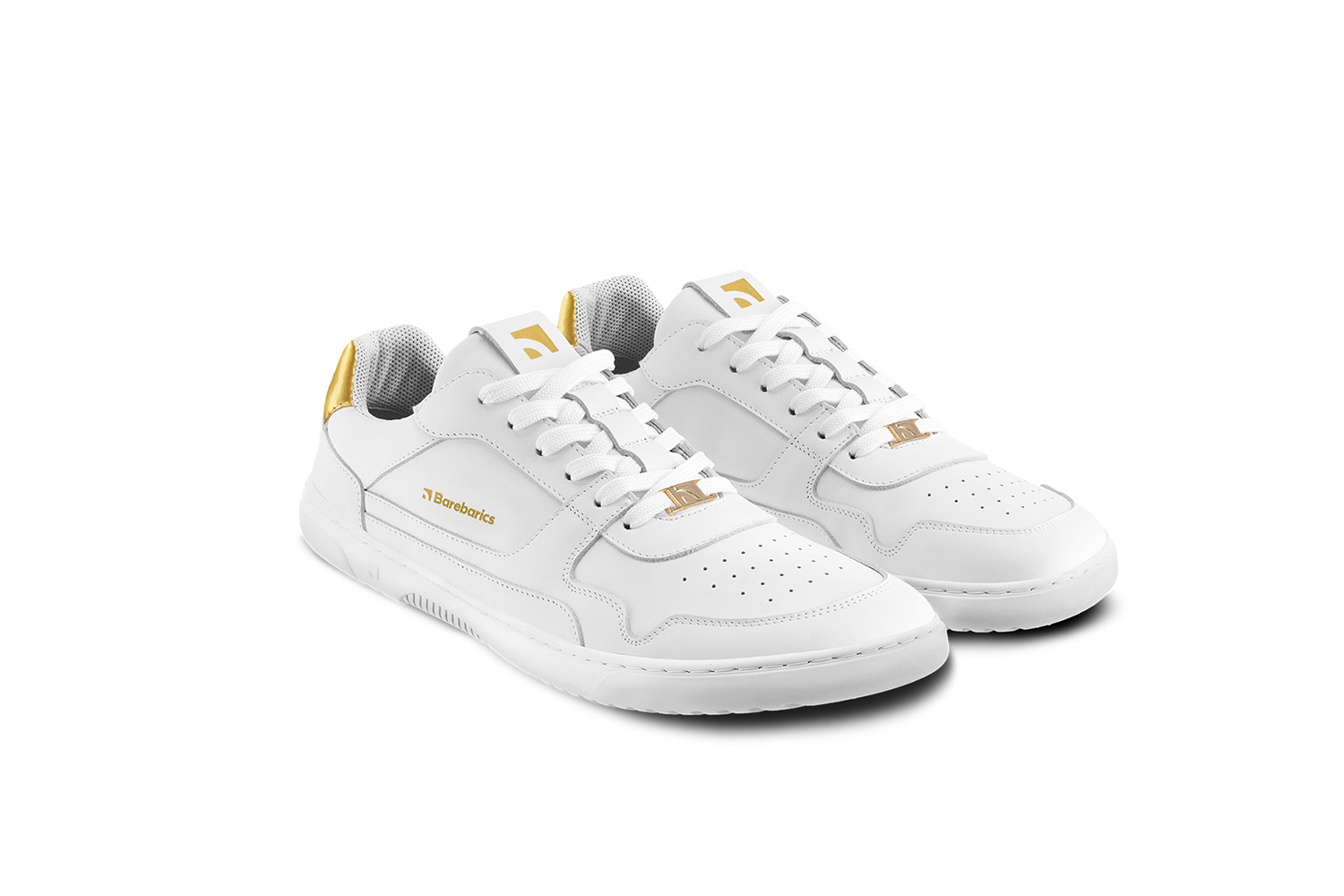 Barefoot Sneakers Barebarics Zing - White & Gold - Leather.
Forma anatómica - La zapatilla respeta la forma del pie.
Más información
calzado de callediseño urbano modernodiseñado y hecho a mano en la Unión Europea con el uso de materiales sostenibles localesexcelente durabilidad y solidez del color de los materialesTecnología Dermodry Coolmax® para la eliminación continua de la humedaddisponibles en tallas: 36 - 47 (según medida europea)