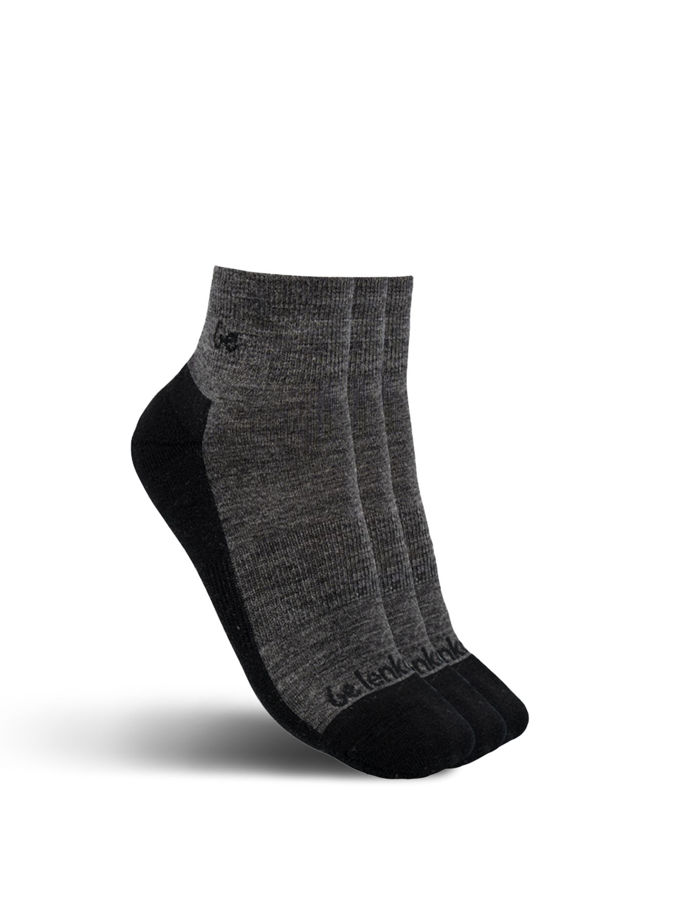 Barefoot calcetines Be Lenka - Crew - Merino Wool – Grey - 3 pack